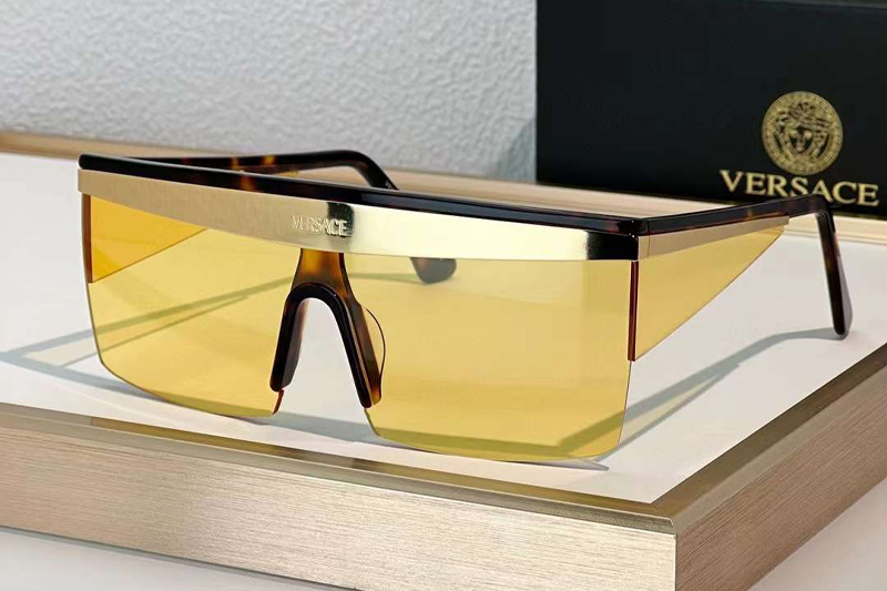 VE2254 Sunglasses Tortoise Gold Yellow