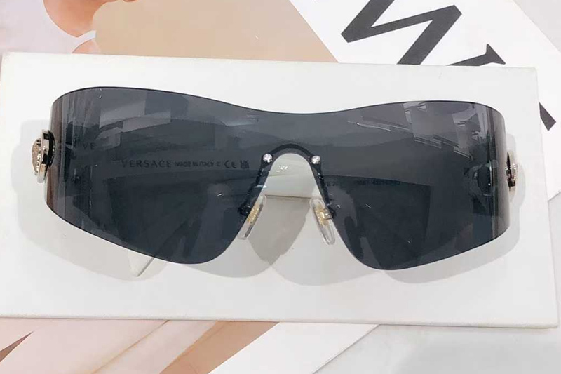 VE2280 Sunglasses White Gray