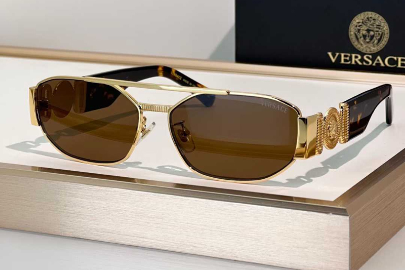 VE2287 Sunglasses Gold Brown