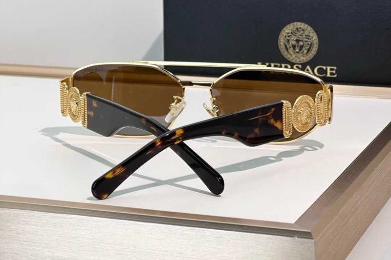 VE2287 Sunglasses Gold Brown