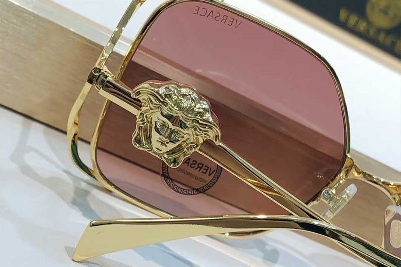 VE2288 Sunglasses Gold Gradient Red