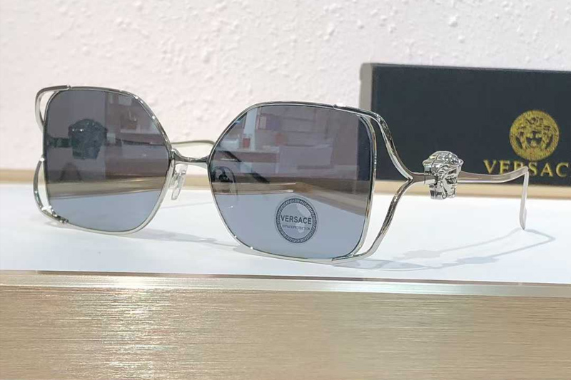 VE2288 Sunglasses Silver Gray