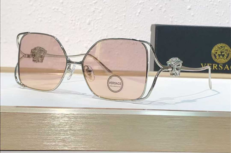 VE2288 Sunglasses Silver Pink