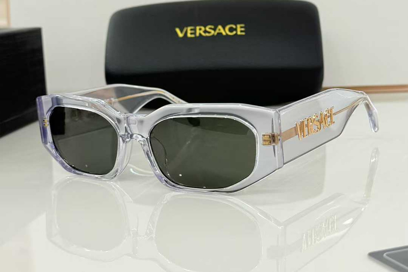 VE4489U Sunglasses Transparent Green