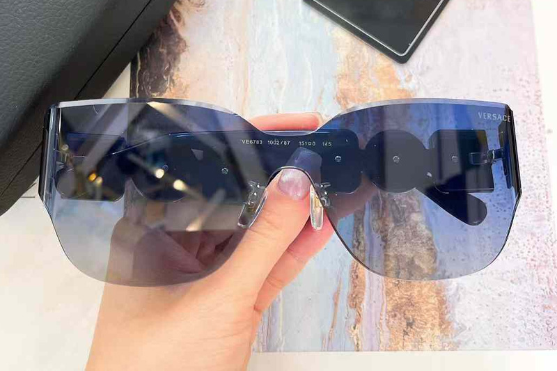 VE6783 Sunglasses Blue Silver Gradient Blue