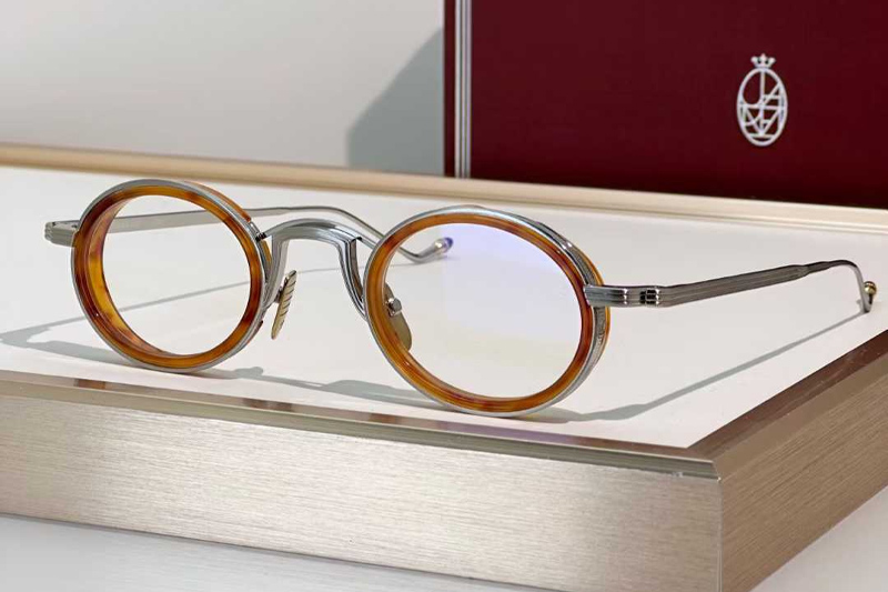 Varda Eyeglasses Light Tortoise Silver