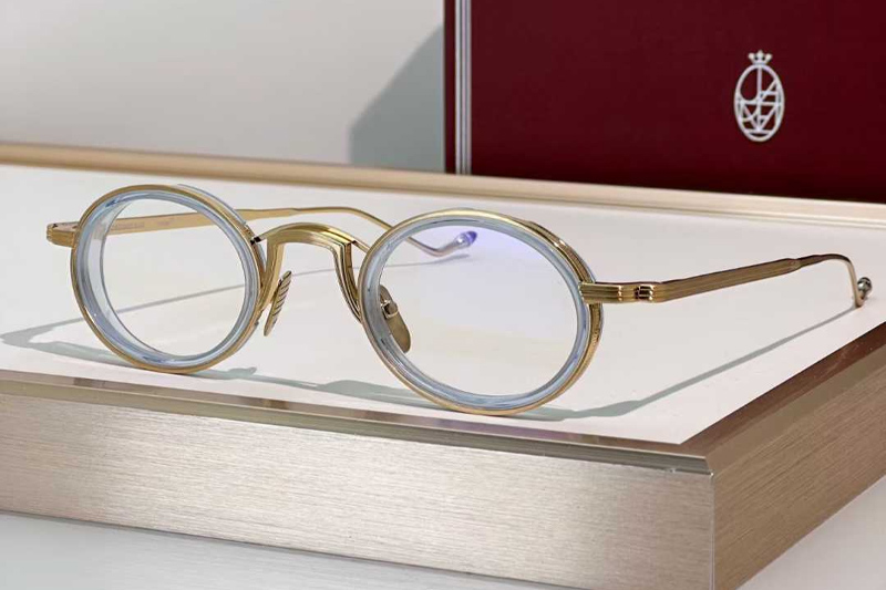 Varda Eyeglasses Transparent Gold