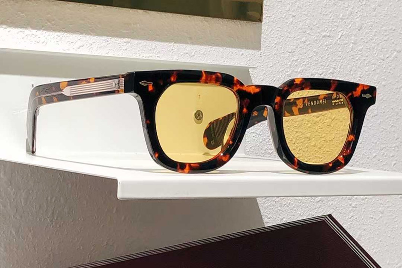 Vendome Sunglasses Tortoise Yellow