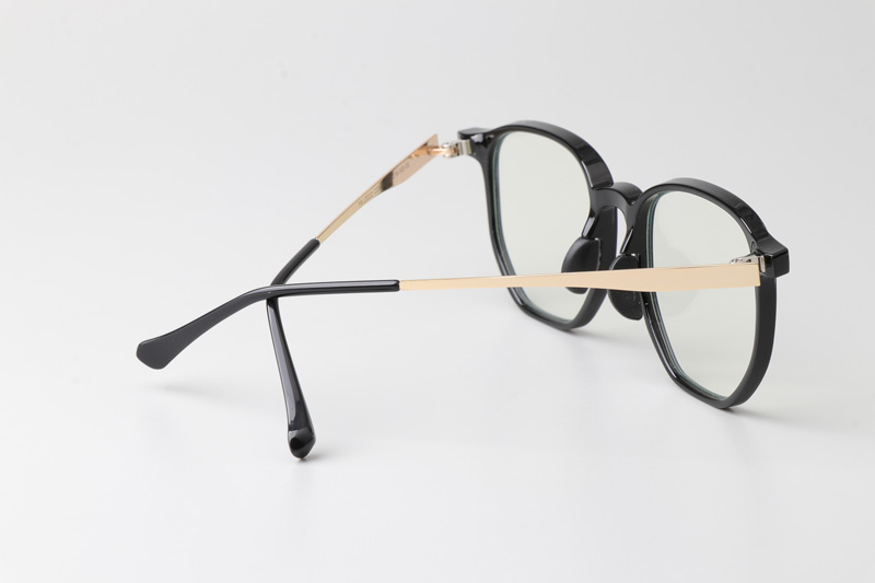 WT0222 Eyeglasses Black Gold