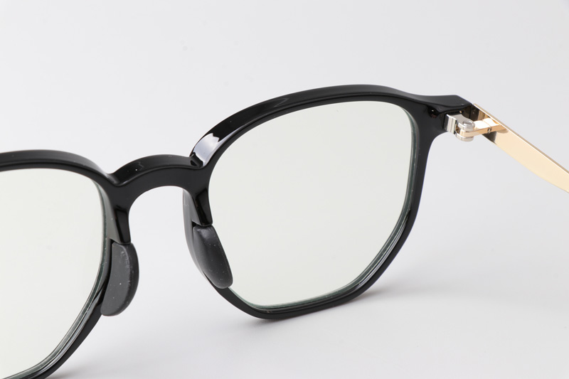 WT0222 Eyeglasses Black Gold