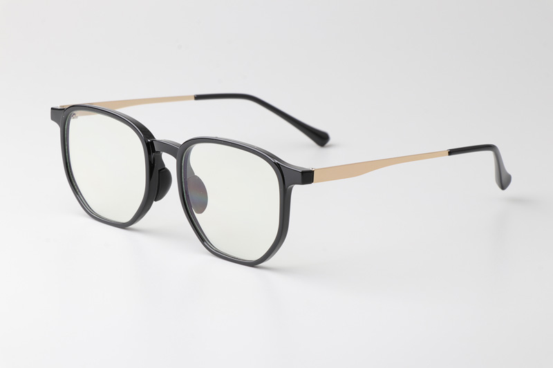 WT0222 Eyeglasses Black Gold
