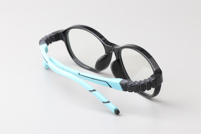 WT0820 Eyeglasses Black Blue