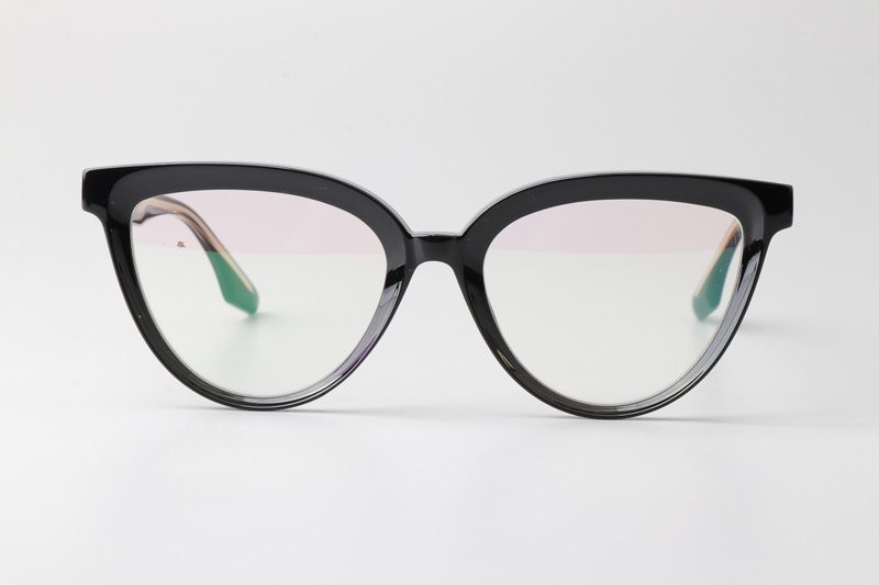 WT0905 Eyeglasses Black Gold