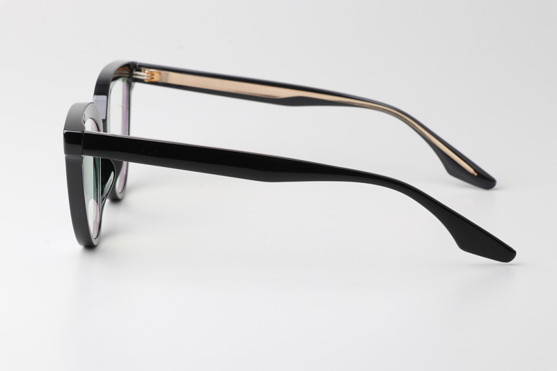 WT0905 Eyeglasses Black Gold