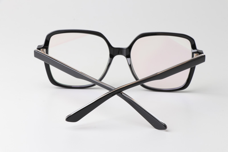 WT0907 Eyeglasses Black Gold