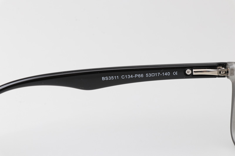 WT3511 Eyeglasses Gray Black