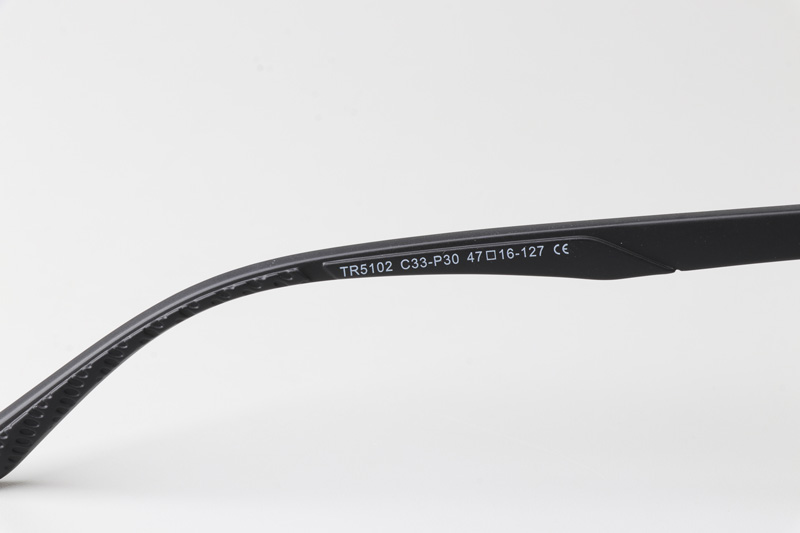 WT5102 Eyeglasses Matte Black