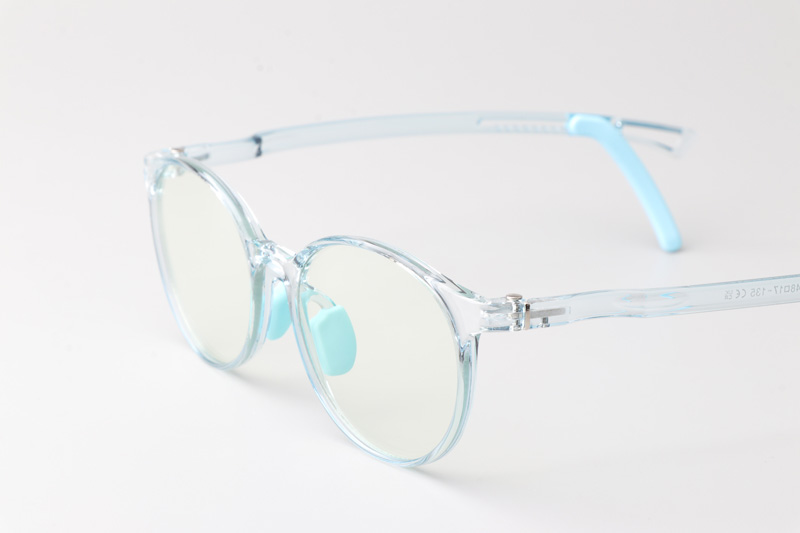 WT5108 Eyeglasses Transparent Blue