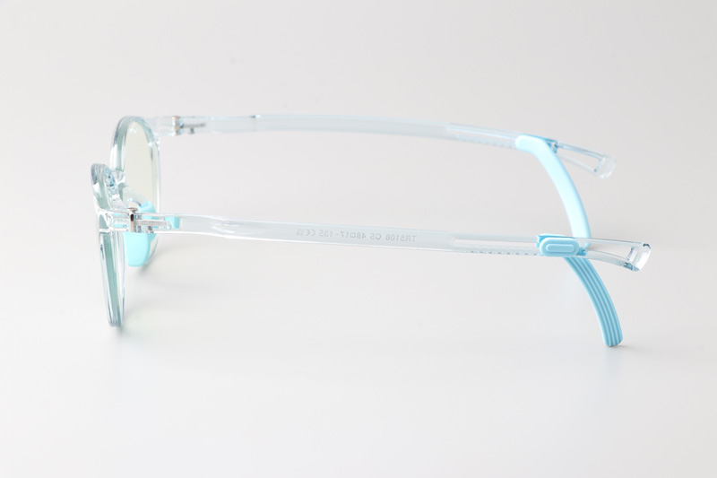 WT5108 Eyeglasses Transparent Blue