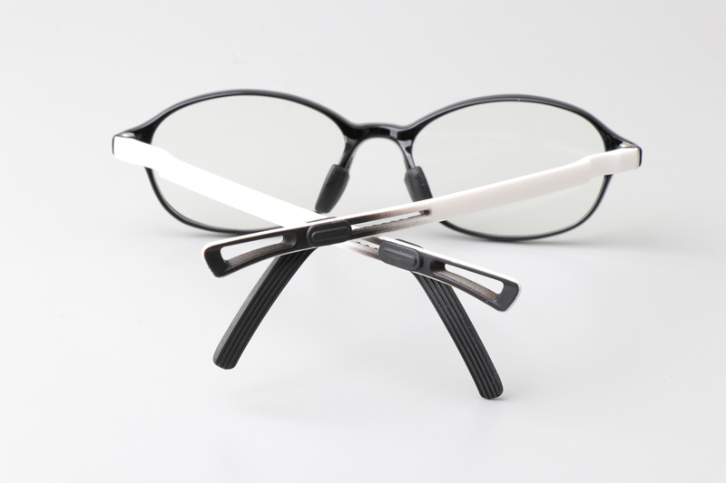 WT5110 Eyeglasses Black White