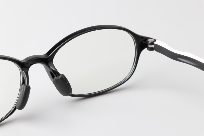 WT5110 Eyeglasses Black White