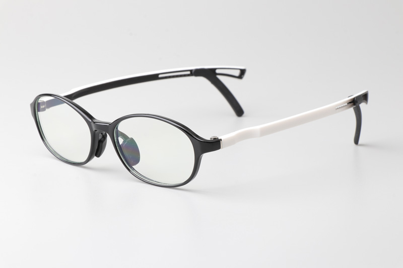 WT5110 Eyeglasses Black White
