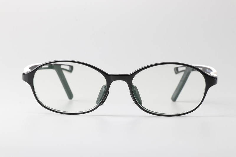 WT5110 Eyeglasses Black White