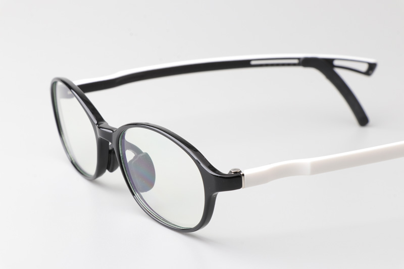 WT5110 Eyeglasses Black White