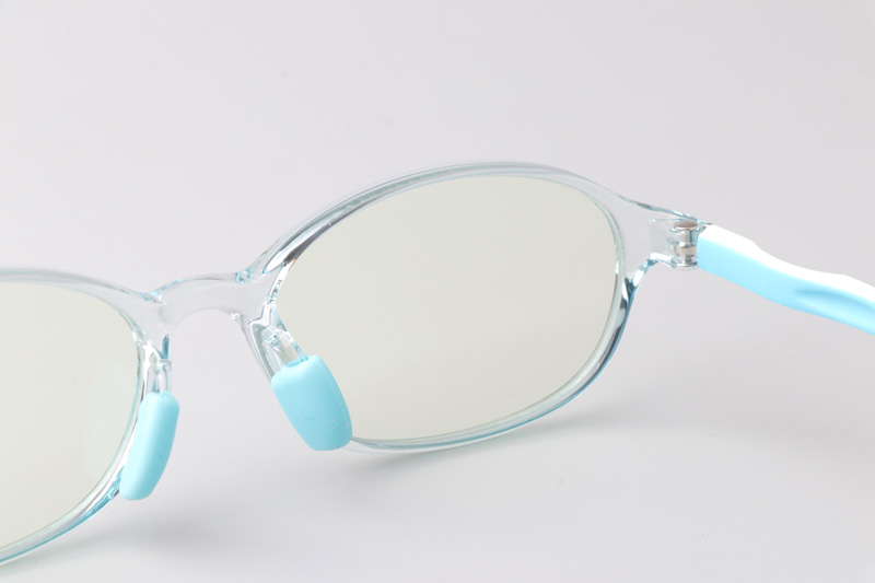 WT5110 Eyeglasses Transparent Blue