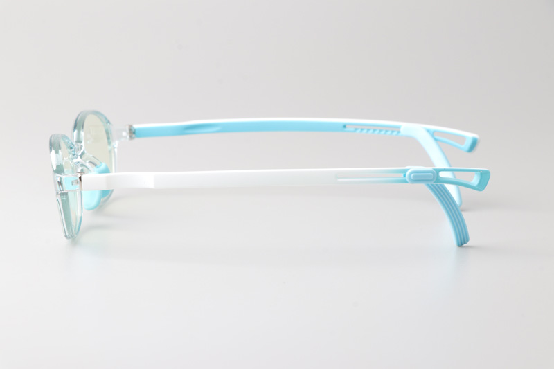 WT5110 Eyeglasses Transparent Blue
