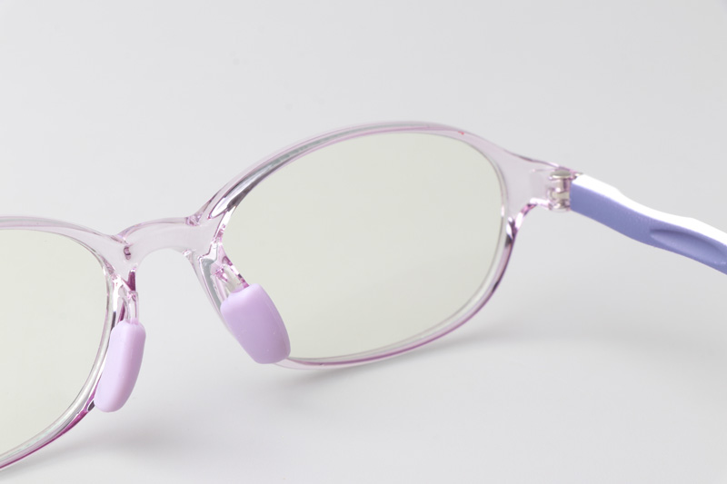 WT5110 Eyeglasses Transparent Purple