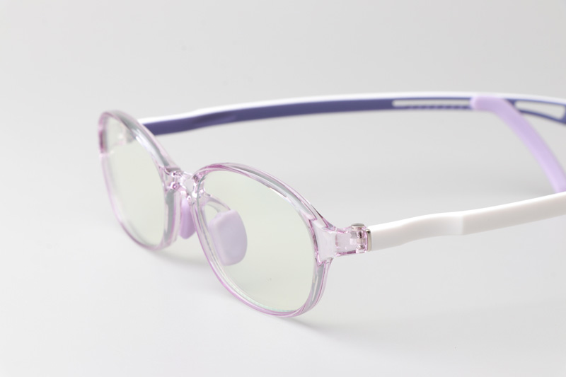 WT5110 Eyeglasses Transparent Purple