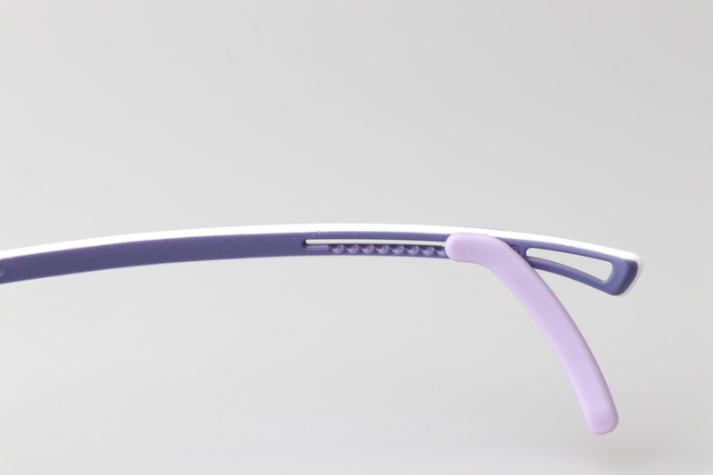 WT5110 Eyeglasses Transparent Purple