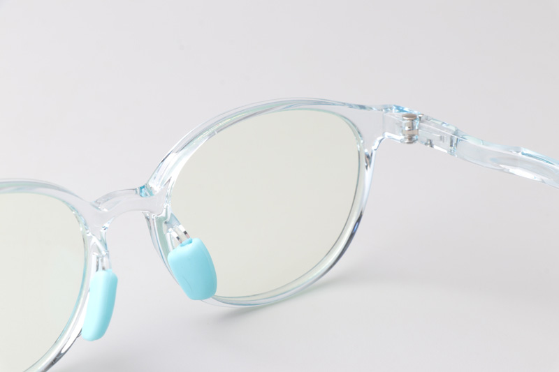 WT5114 Eyeglasses Transparent Blue