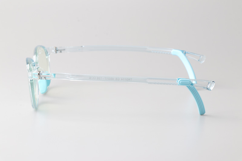 WT5114 Eyeglasses Transparent Blue