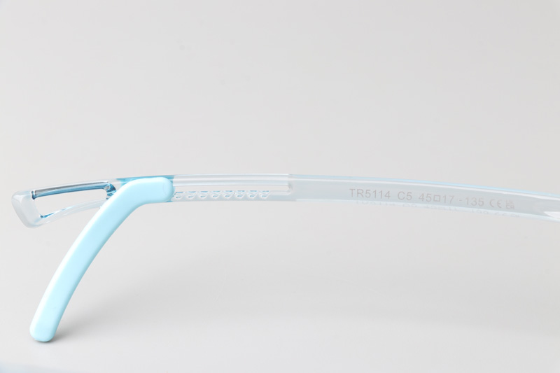 WT5114 Eyeglasses Transparent Blue