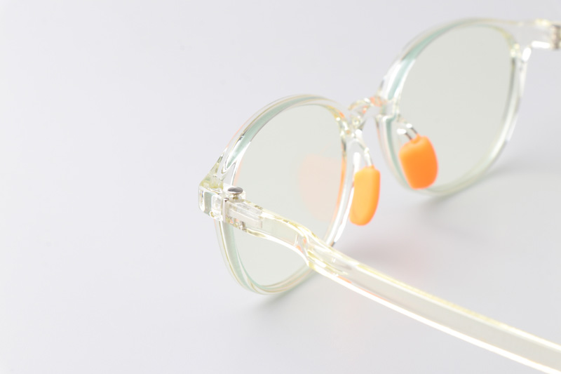 WT5114 Eyeglasses Transparent Green