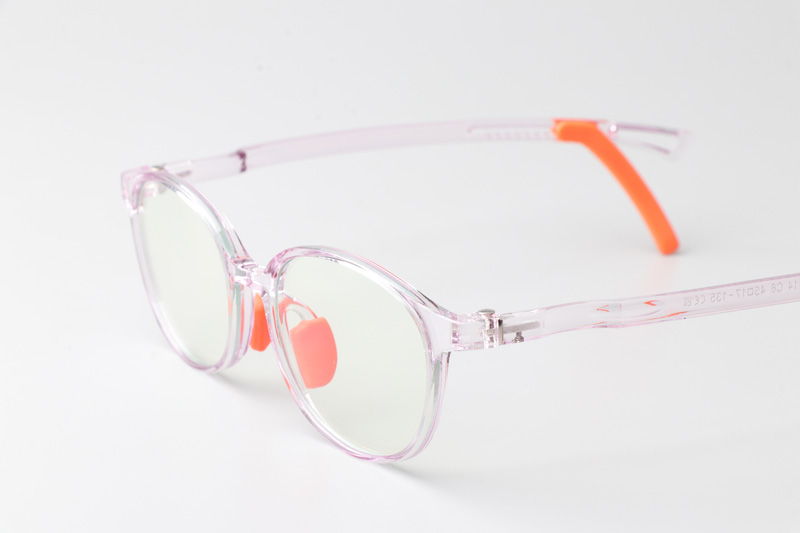 WT5114 Eyeglasses Transparent Purple