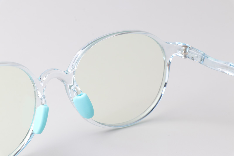 WT5115 Eyeglasses Transparent Blue