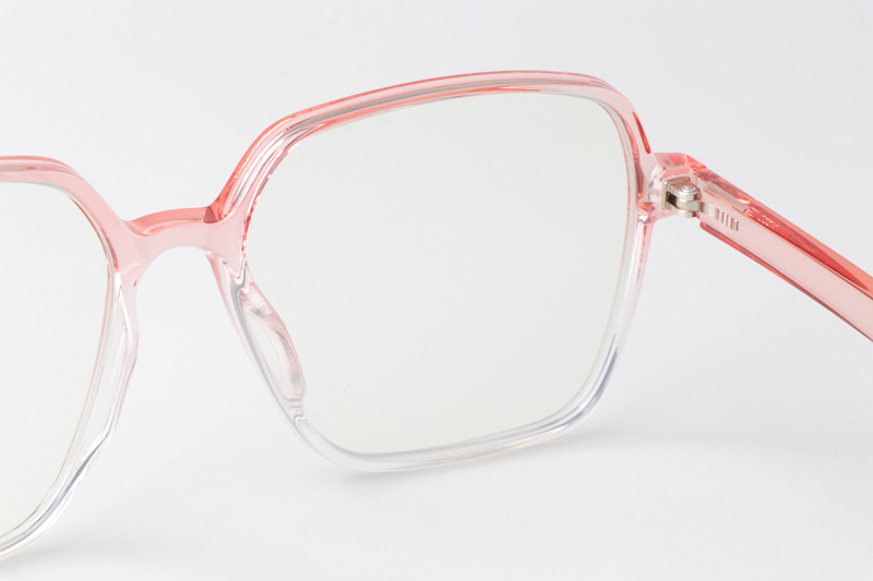 WT7601 Eyeglasses Pink Clear