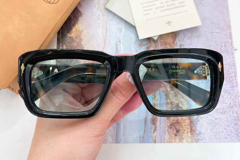 Walker Sunglasses Black Tortoise Light Green