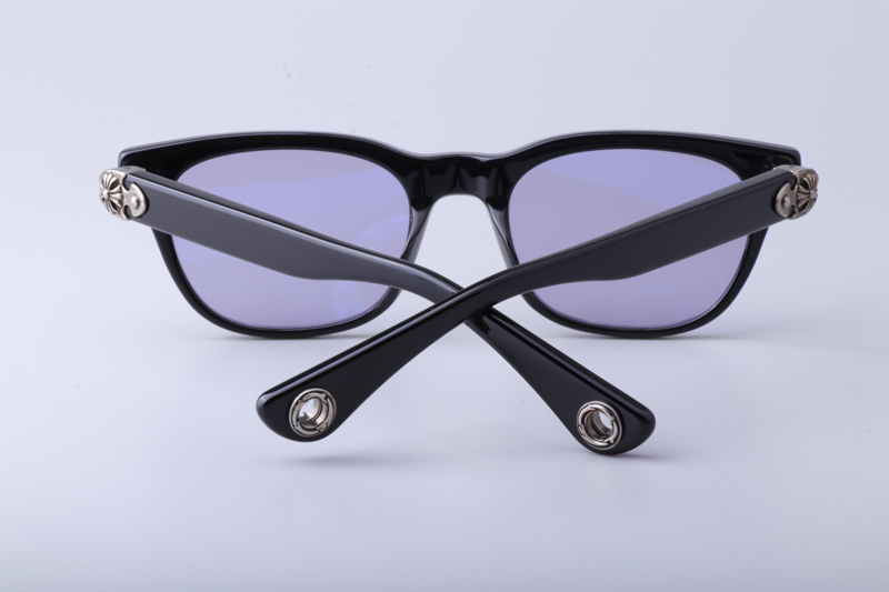 Well Strung Sunglasses Black Silver Blue