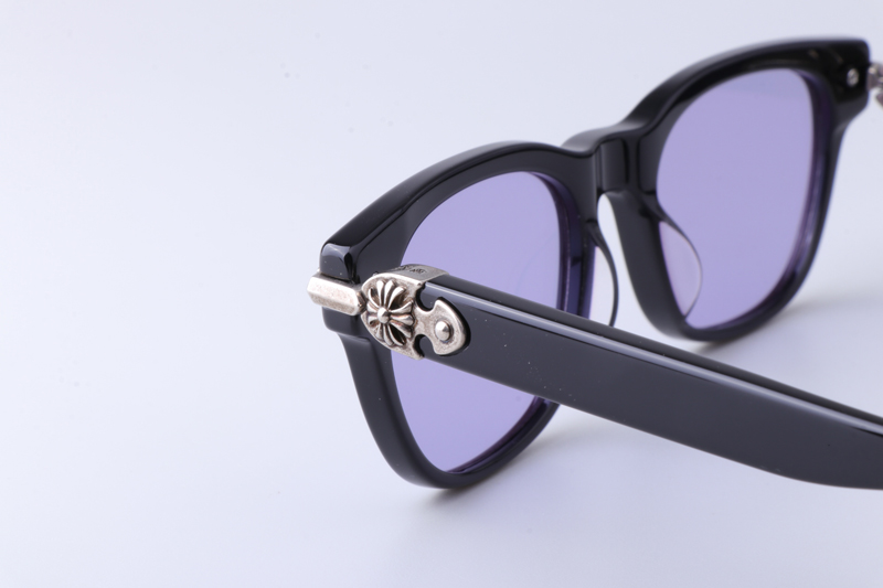 Well Strung Sunglasses Black Silver Blue