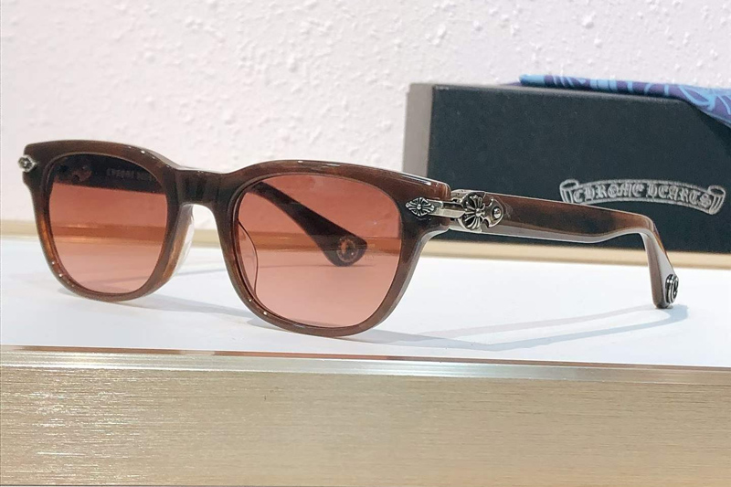 Well Strung Sunglasses Brown Gradient Red