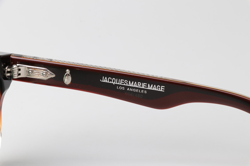 Wesley Sunglasses Red Transparent Green