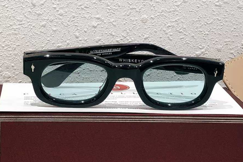 Whiskeyclone Sunglasses Black Light Green