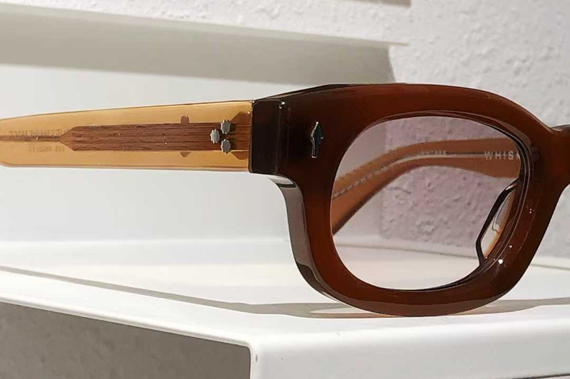 Whiskeyclone Sunglasses Brown Gradient Pink