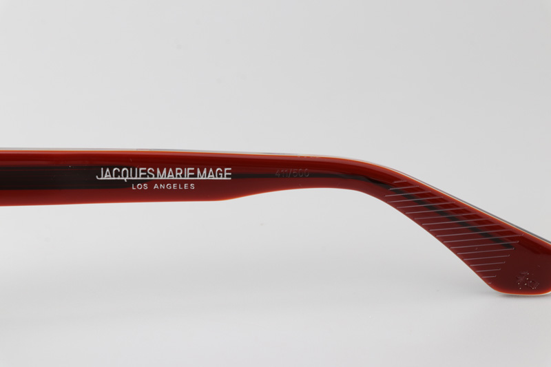 Whiskeyclone Sunglasses Red Transparent Blue