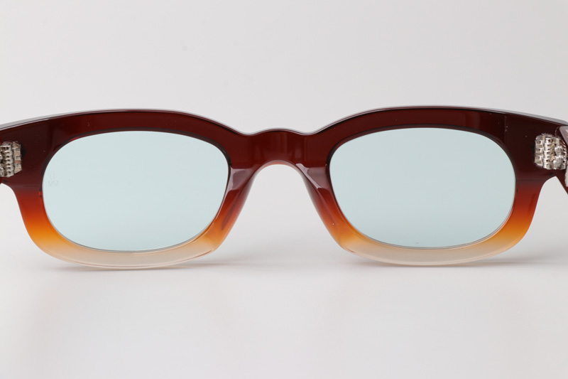 Whiskeyclone Sunglasses Red Transparent Blue