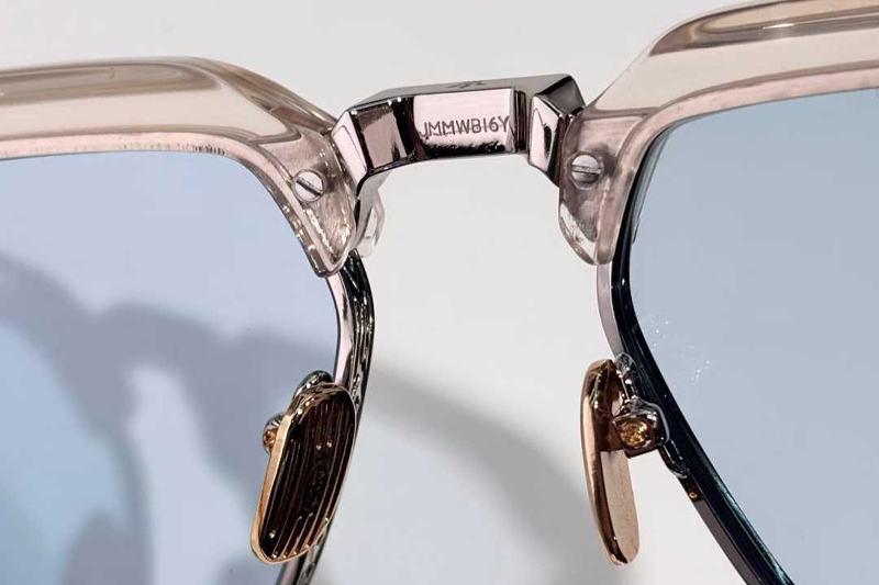 Worland Sunglasses Transparent Silver Blue